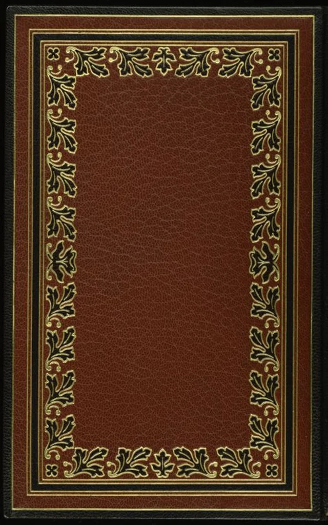An illustration from Bookbinding : books bequeathed by William Augustus Spencer, 1880, leaf 59