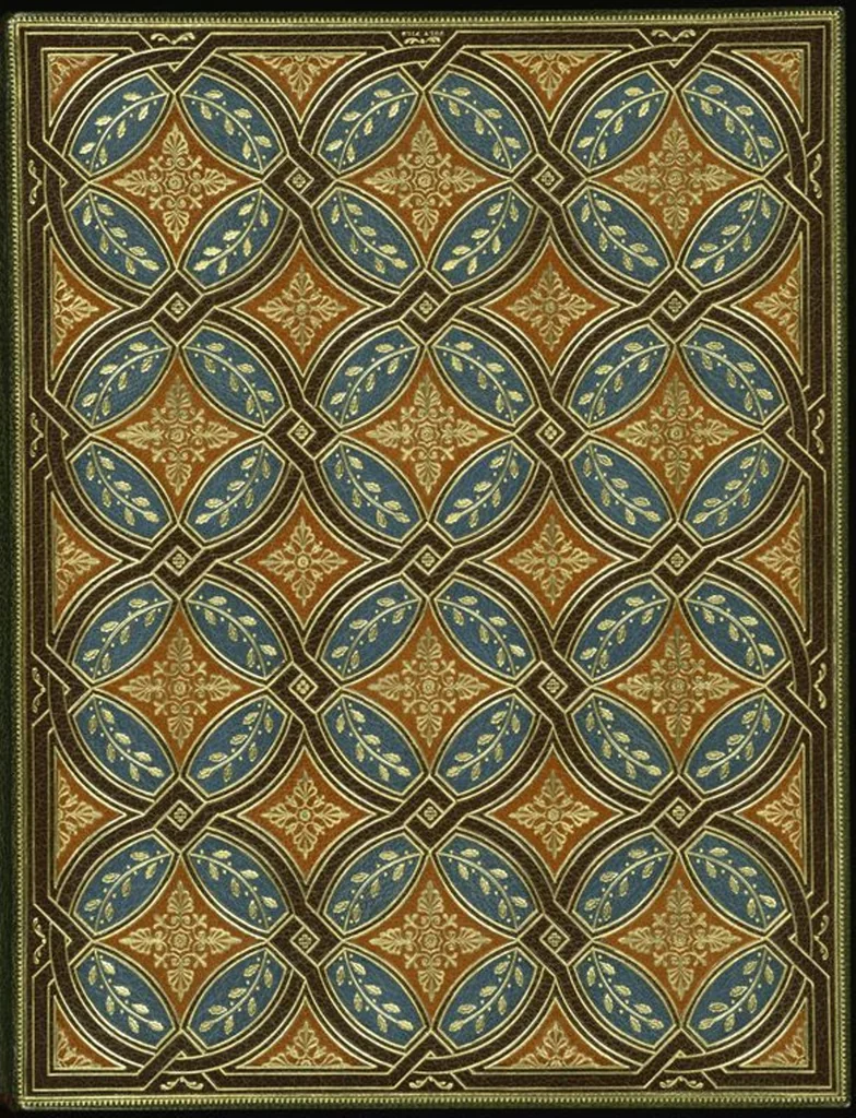 An illustration from Bookbinding : books bequeathed by William Augustus Spencer, 1880, leaf 63