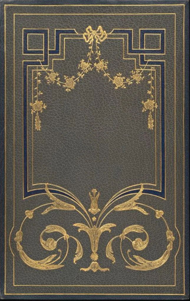 An illustration from Bookbinding : books bequeathed by William Augustus Spencer, 1880, leaf 635