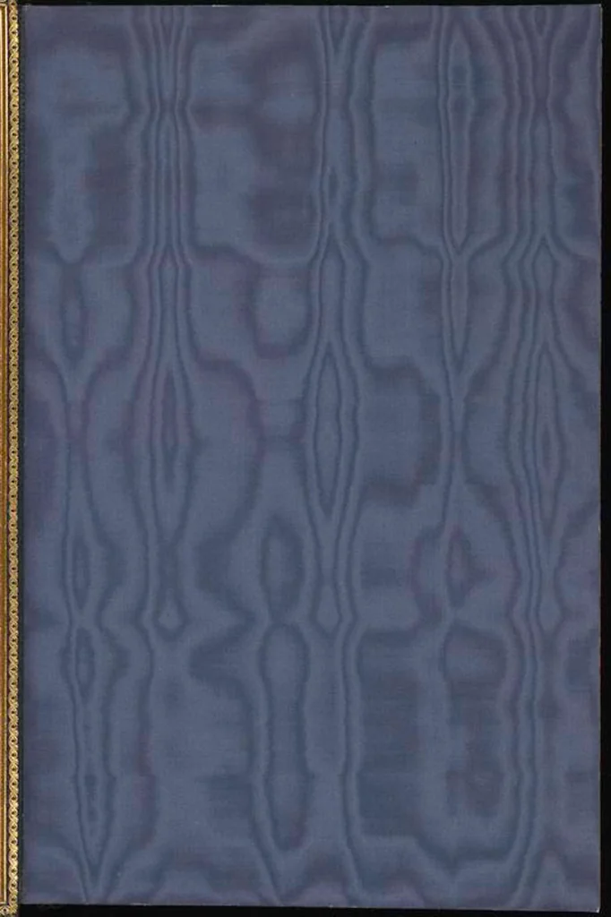An illustration from Bookbinding : books bequeathed by William Augustus Spencer, 1880, leaf 644