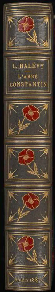 An illustration from Bookbinding : books bequeathed by William Augustus Spencer, 1880, leaf 654