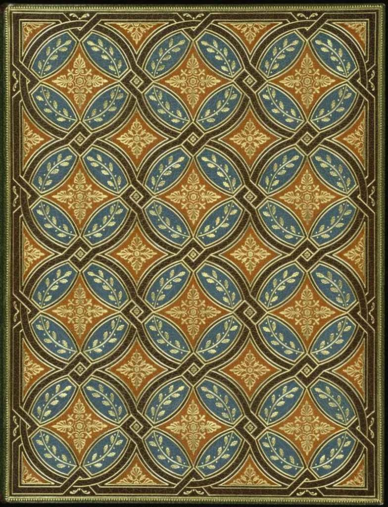 An illustration from Bookbinding : books bequeathed by William Augustus Spencer, 1880, leaf 66