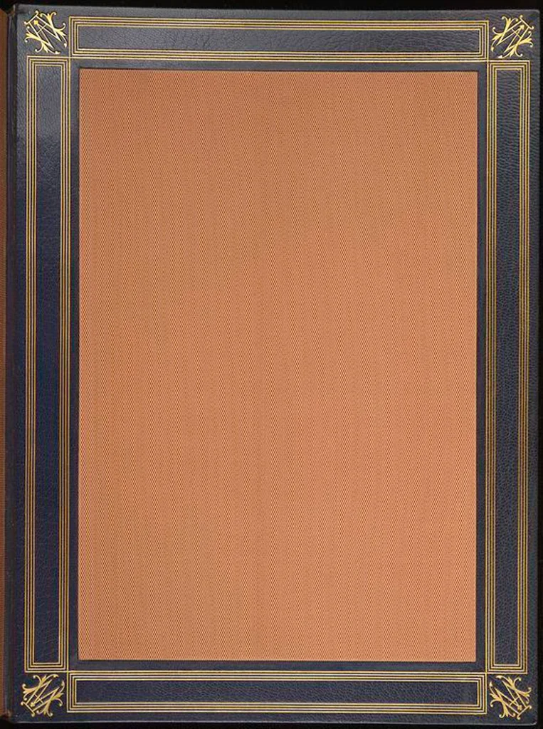 An illustration from Bookbinding : books bequeathed by William Augustus Spencer, 1880, leaf 660