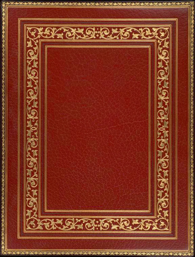 An illustration from Bookbinding : books bequeathed by William Augustus Spencer, 1880, leaf 667