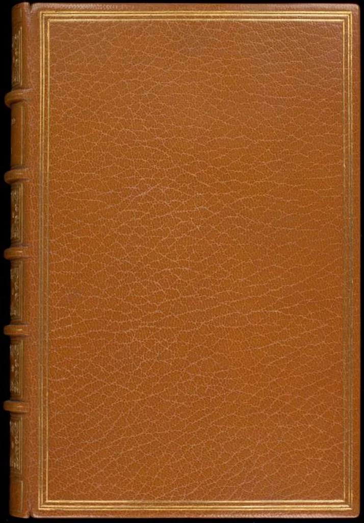 An illustration from Bookbinding : books bequeathed by William Augustus Spencer, 1880, leaf 694