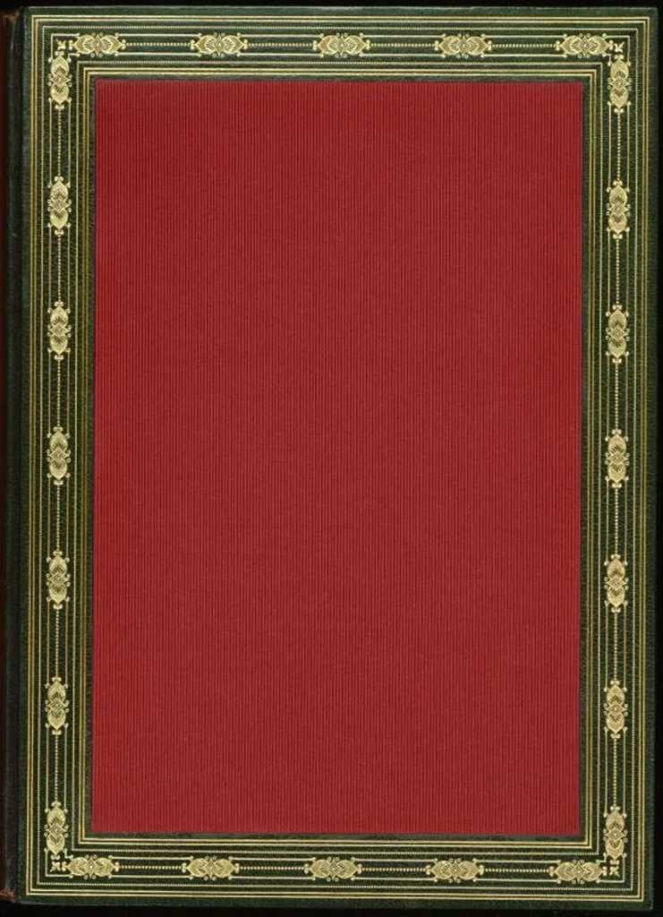 An illustration from Bookbinding : books bequeathed by William Augustus Spencer, 1880, leaf 73