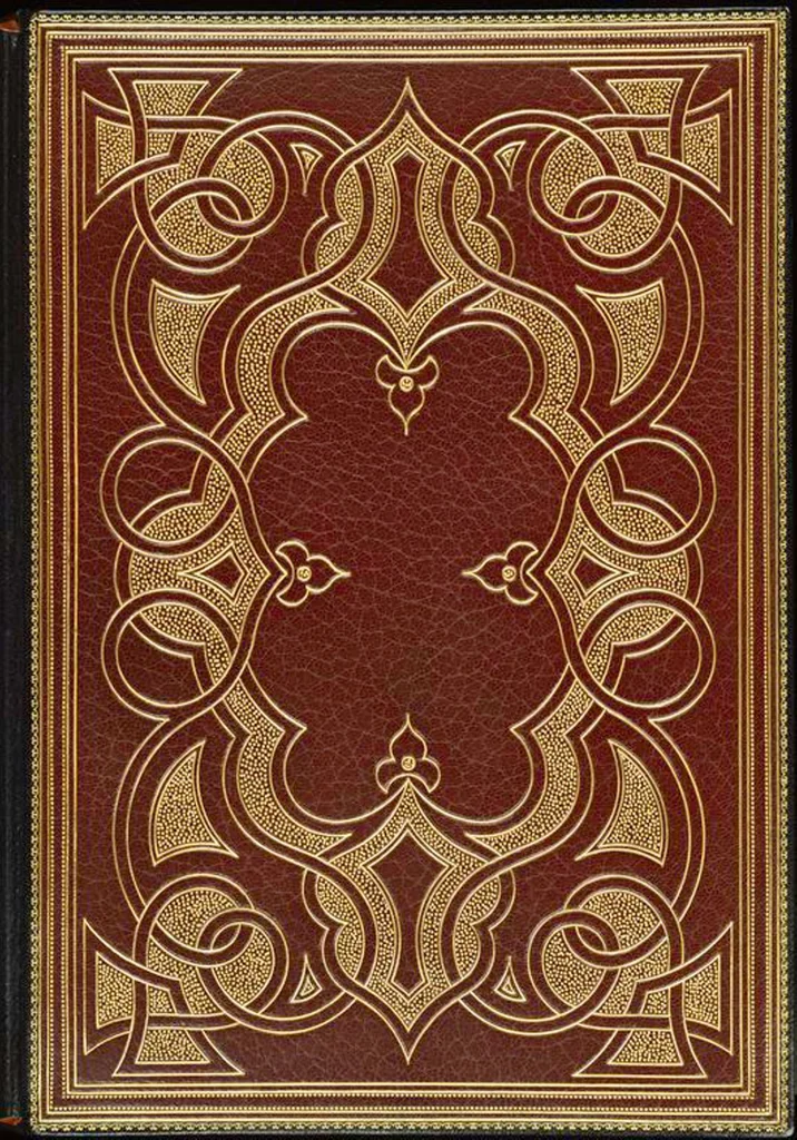 An illustration from Bookbinding : books bequeathed by William Augustus Spencer, 1880, leaf 80