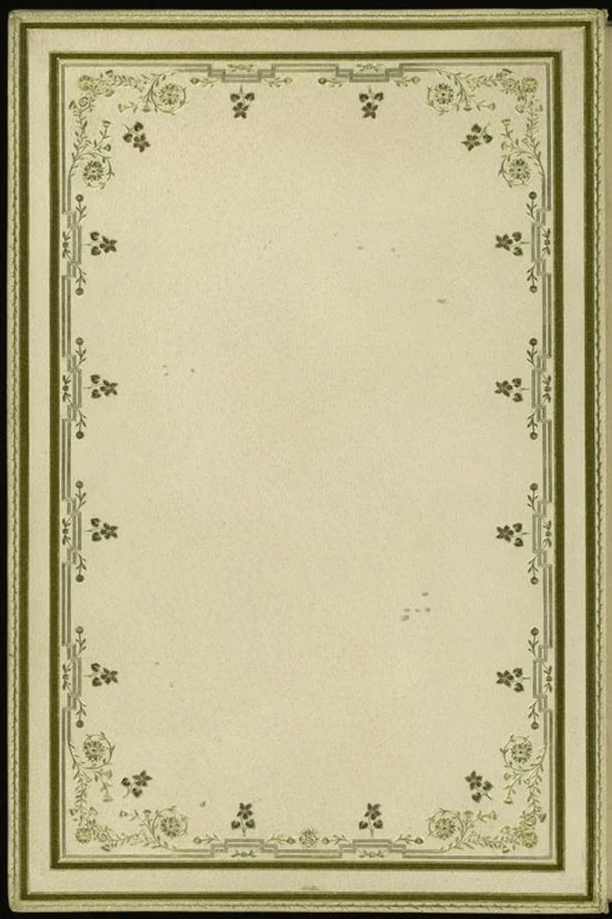 An illustration from Bookbinding : books bequeathed by William Augustus Spencer, 1880, leaf 9
