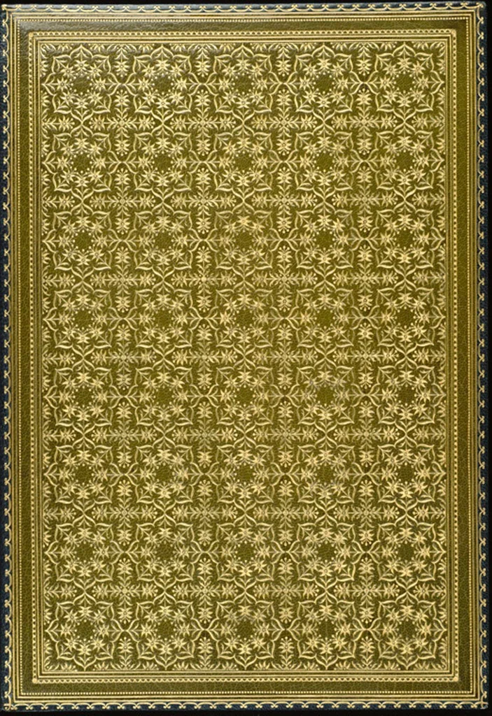An illustration from Bookbinding : books bequeathed by William Augustus Spencer, 1880, leaf 94