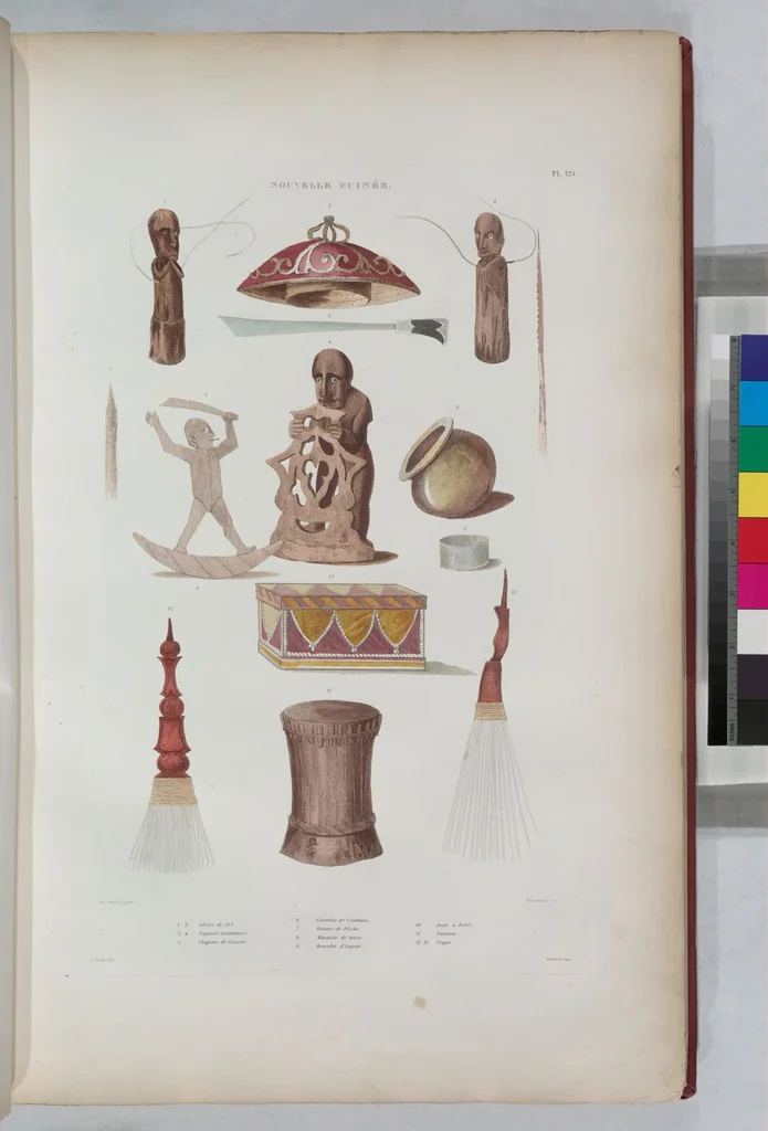 An illustration from Voyage de la corvette l'Astrolabe exécuté par ordre du roi, pendant les années 1826-1827-1828-1829, sous le commandement de M. J. Dumont d'Urville, 1830, leaf 134