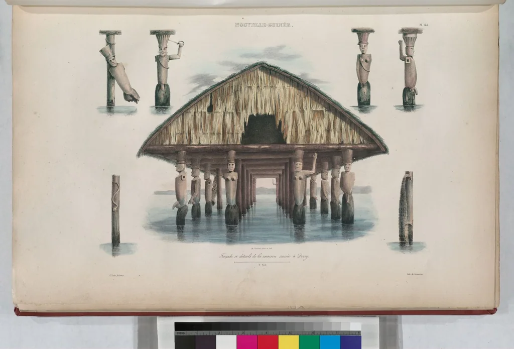 An illustration from Voyage de la corvette l'Astrolabe exécuté par ordre du roi, pendant les années 1826-1827-1828-1829, sous le commandement de M. J. Dumont d'Urville, 1830, leaf 135