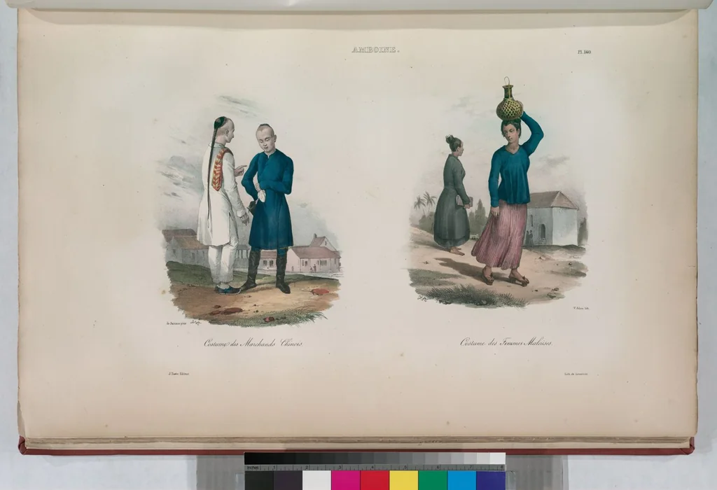 An illustration from Voyage de la corvette l'Astrolabe exécuté par ordre du roi, pendant les années 1826-1827-1828-1829, sous le commandement de M. J. Dumont d'Urville, 1830, leaf 150
