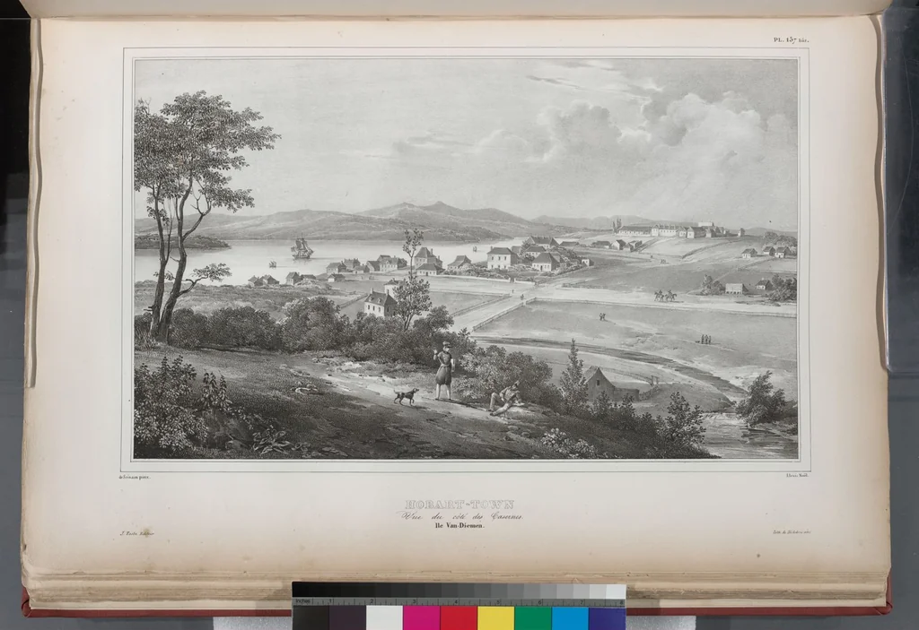 An illustration from Voyage de la corvette l'Astrolabe exécuté par ordre du roi, pendant les années 1826-1827-1828-1829, sous le commandement de M. J. Dumont d'Urville, 1830, leaf 170