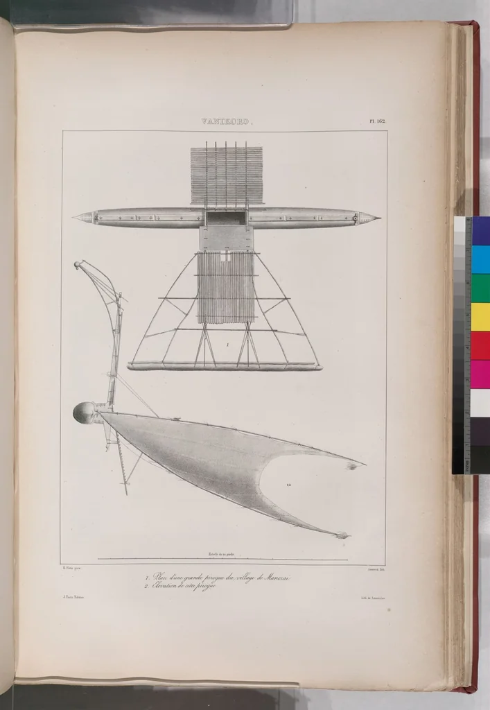 An illustration from Voyage de la corvette l'Astrolabe exécuté par ordre du roi, pendant les années 1826-1827-1828-1829, sous le commandement de M. J. Dumont d'Urville, 1830, leaf 175