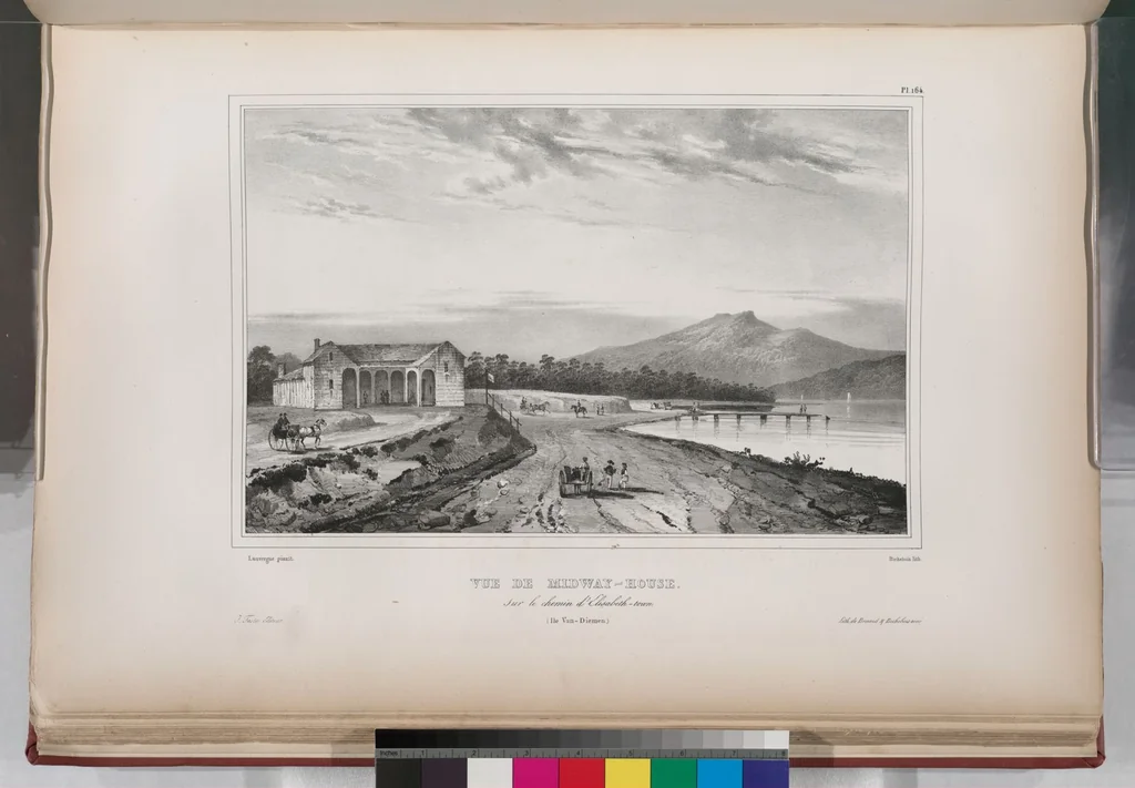An illustration from Voyage de la corvette l'Astrolabe exécuté par ordre du roi, pendant les années 1826-1827-1828-1829, sous le commandement de M. J. Dumont d'Urville, 1830, leaf 177