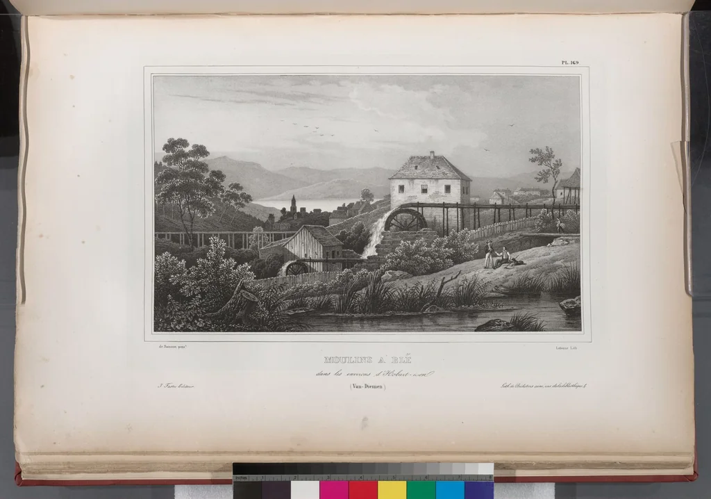 An illustration from Voyage de la corvette l'Astrolabe exécuté par ordre du roi, pendant les années 1826-1827-1828-1829, sous le commandement de M. J. Dumont d'Urville, 1830, leaf 182