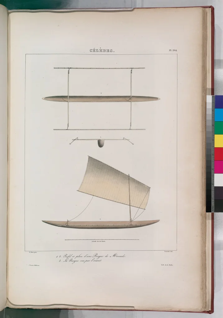 An illustration from Voyage de la corvette l'Astrolabe exécuté par ordre du roi, pendant les années 1826-1827-1828-1829, sous le commandement de M. J. Dumont d'Urville, 1830, leaf 212