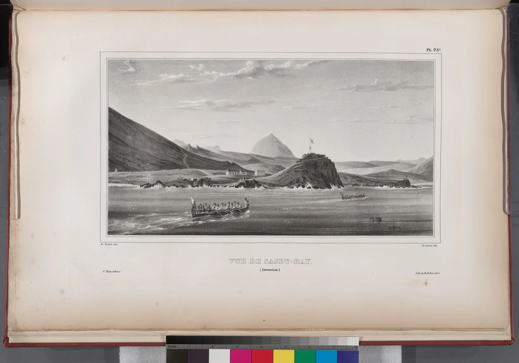 An illustration from Voyage de la corvette l'Astrolabe exécuté par ordre du roi, pendant les années 1826-1827-1828-1829, sous le commandement de M. J. Dumont d'Urville, 1830, leaf 243