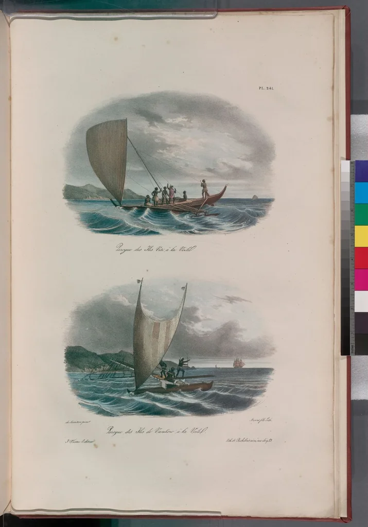An illustration from Voyage de la corvette l'Astrolabe exécuté par ordre du roi, pendant les années 1826-1827-1828-1829, sous le commandement de M. J. Dumont d'Urville, 1830, leaf 247