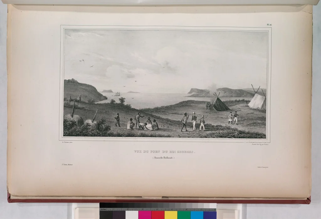 An illustration from Voyage de la corvette l'Astrolabe exécuté par ordre du roi, pendant les années 1826-1827-1828-1829, sous le commandement de M. J. Dumont d'Urville, 1830, leaf 26