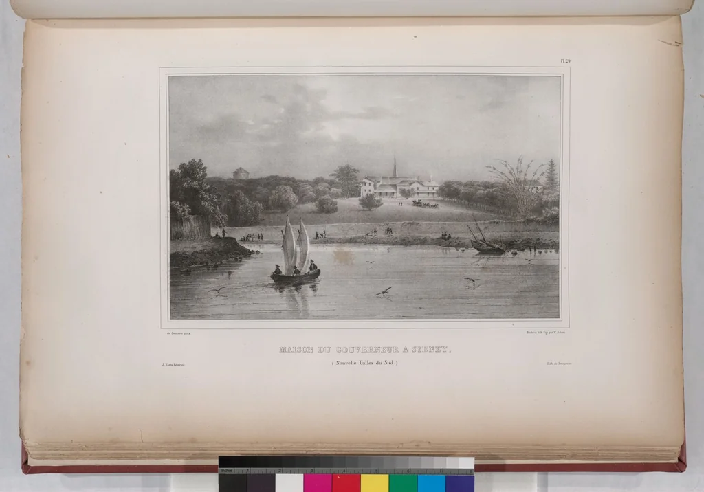 An illustration from Voyage de la corvette l'Astrolabe exécuté par ordre du roi, pendant les années 1826-1827-1828-1829, sous le commandement de M. J. Dumont d'Urville, 1830, leaf 39