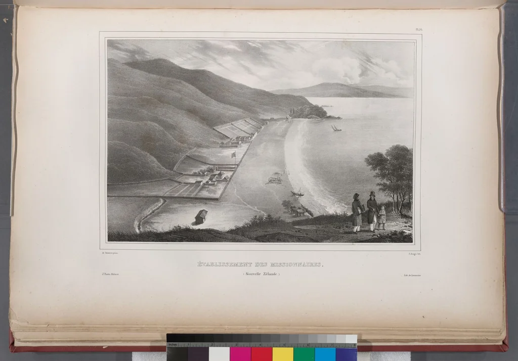 An illustration from Voyage de la corvette l'Astrolabe exécuté par ordre du roi, pendant les années 1826-1827-1828-1829, sous le commandement de M. J. Dumont d'Urville, 1830, leaf 66