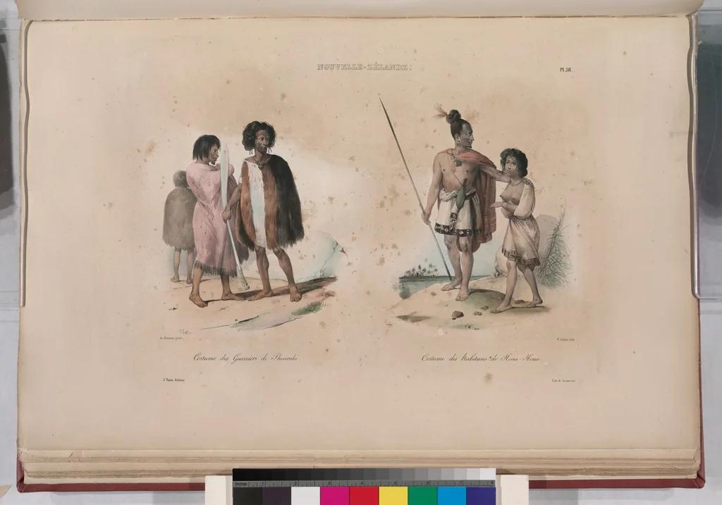 An illustration from Voyage de la corvette l'Astrolabe exécuté par ordre du roi, pendant les années 1826-1827-1828-1829, sous le commandement de M. J. Dumont d'Urville, 1830, leaf 68