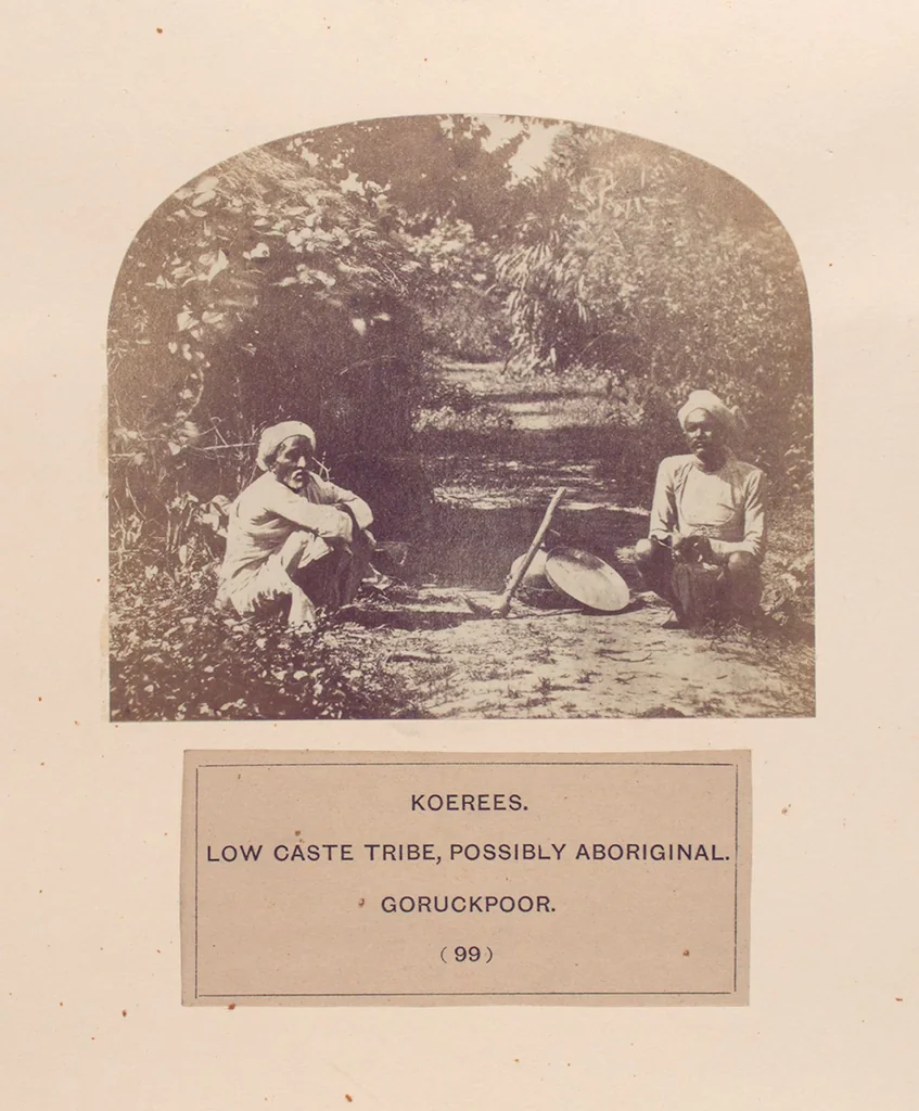An illustration from The people of India : A series of photographic illustrations, with descriptive letterpress, of the races and tribes of Hindustan, originally prepared under the authority of the government of India, and reproduced, 1868, leaf 103