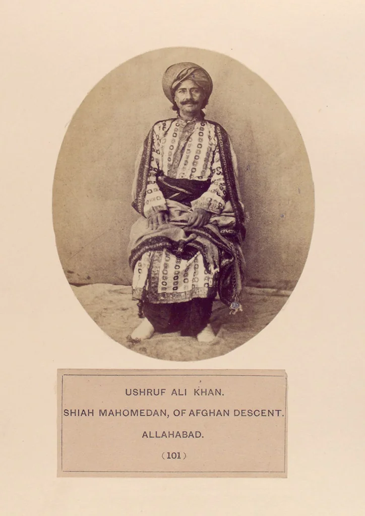 An illustration from The people of India : A series of photographic illustrations, with descriptive letterpress, of the races and tribes of Hindustan, originally prepared under the authority of the government of India, and reproduced, 1868, leaf 105