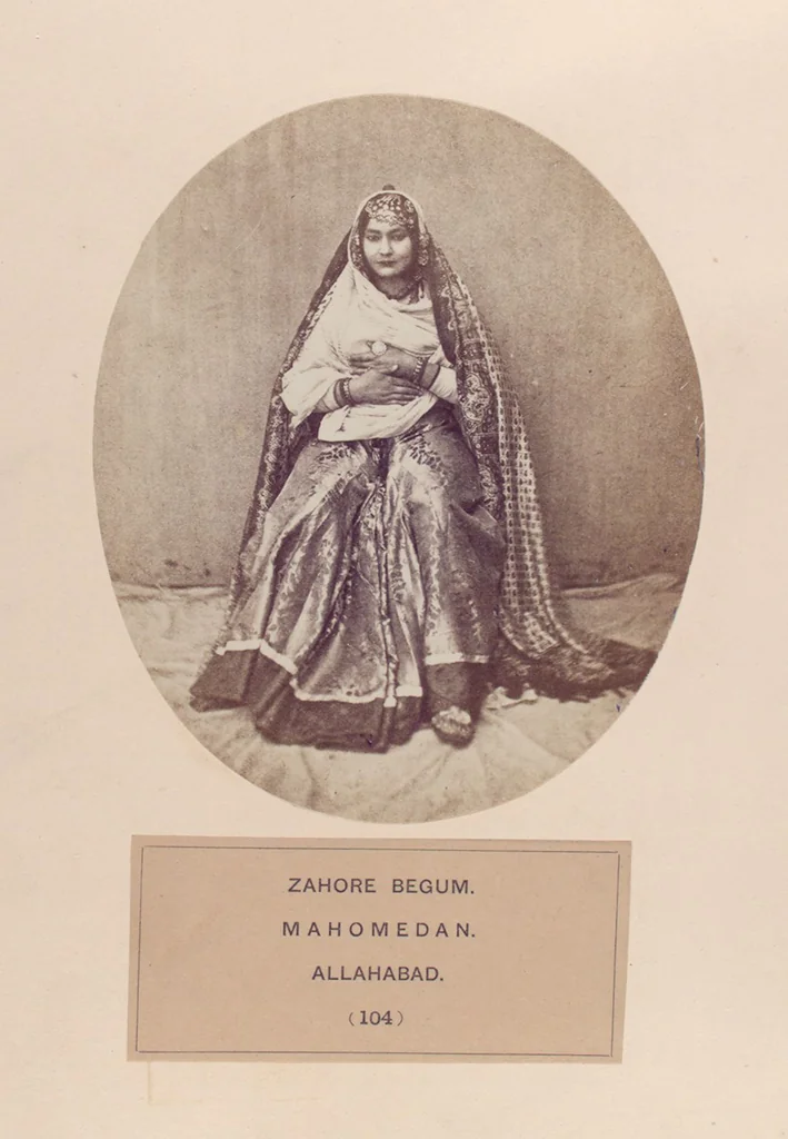 An illustration from The people of India : A series of photographic illustrations, with descriptive letterpress, of the races and tribes of Hindustan, originally prepared under the authority of the government of India, and reproduced, 1868, leaf 107