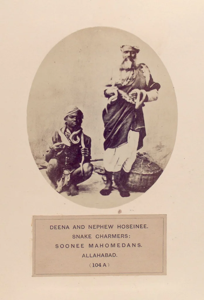 An illustration from The people of India : A series of photographic illustrations, with descriptive letterpress, of the races and tribes of Hindustan, originally prepared under the authority of the government of India, and reproduced, 1868, leaf 108