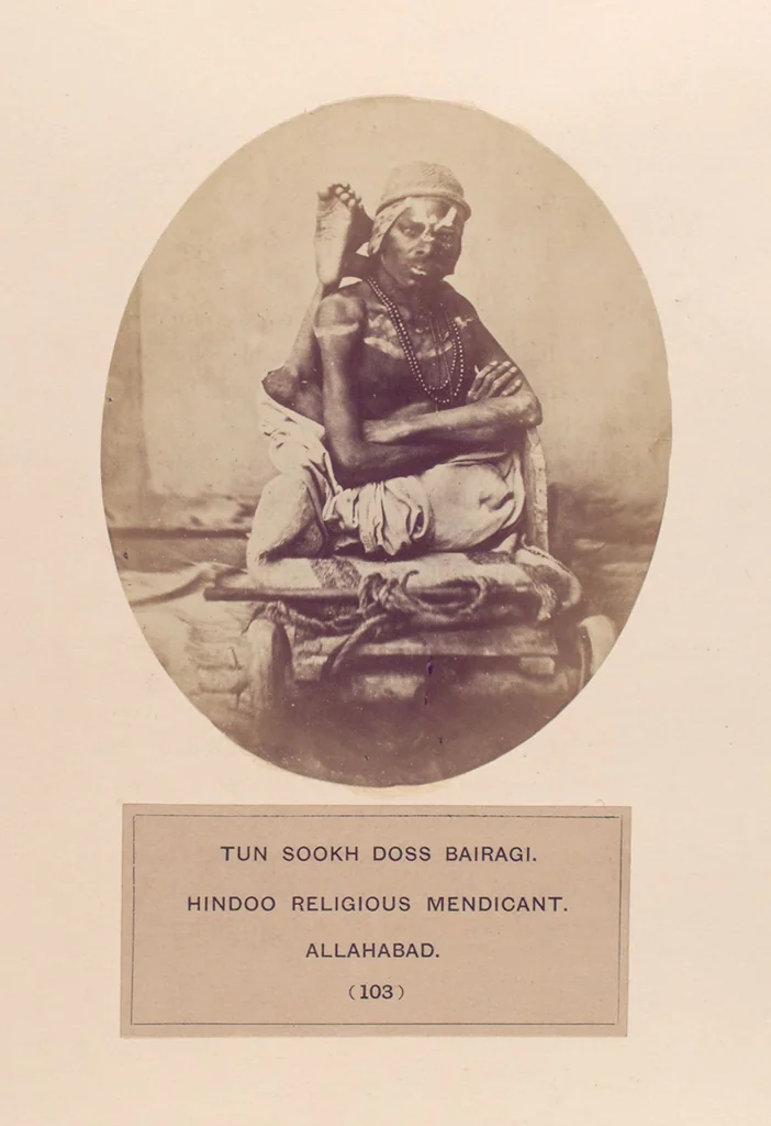 An illustration from The people of India : A series of photographic illustrations, with descriptive letterpress, of the races and tribes of Hindustan, originally prepared under the authority of the government of India, and reproduced, 1868, leaf 109
