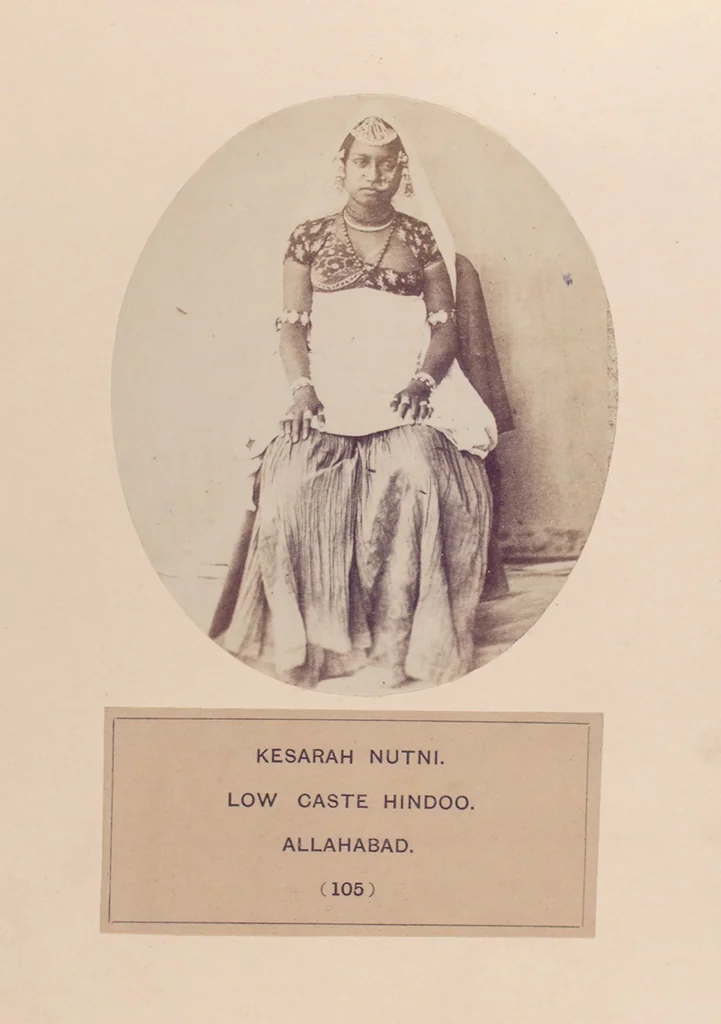An illustration from The people of India : A series of photographic illustrations, with descriptive letterpress, of the races and tribes of Hindustan, originally prepared under the authority of the government of India, and reproduced, 1868, leaf 110