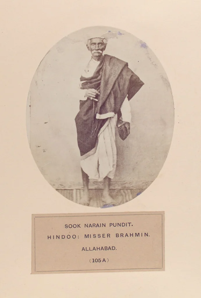 An illustration from The people of India : A series of photographic illustrations, with descriptive letterpress, of the races and tribes of Hindustan, originally prepared under the authority of the government of India, and reproduced, 1868, leaf 111