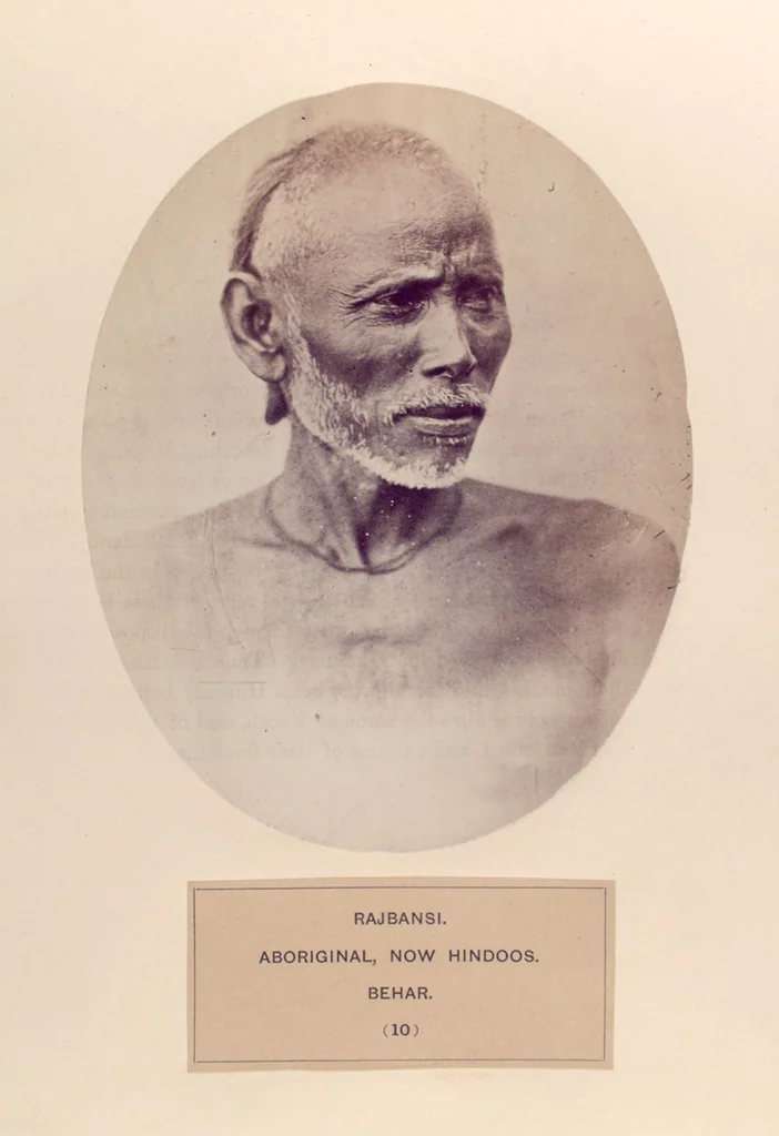 An illustration from The people of India : A series of photographic illustrations, with descriptive letterpress, of the races and tribes of Hindustan, originally prepared under the authority of the government of India, and reproduced, 1868, leaf 12