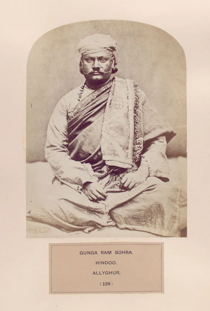 An illustration from The people of India : A series of photographic illustrations, with descriptive letterpress, of the races and tribes of Hindustan, originally prepared under the authority of the government of India, and reproduced, 1868, leaf 136