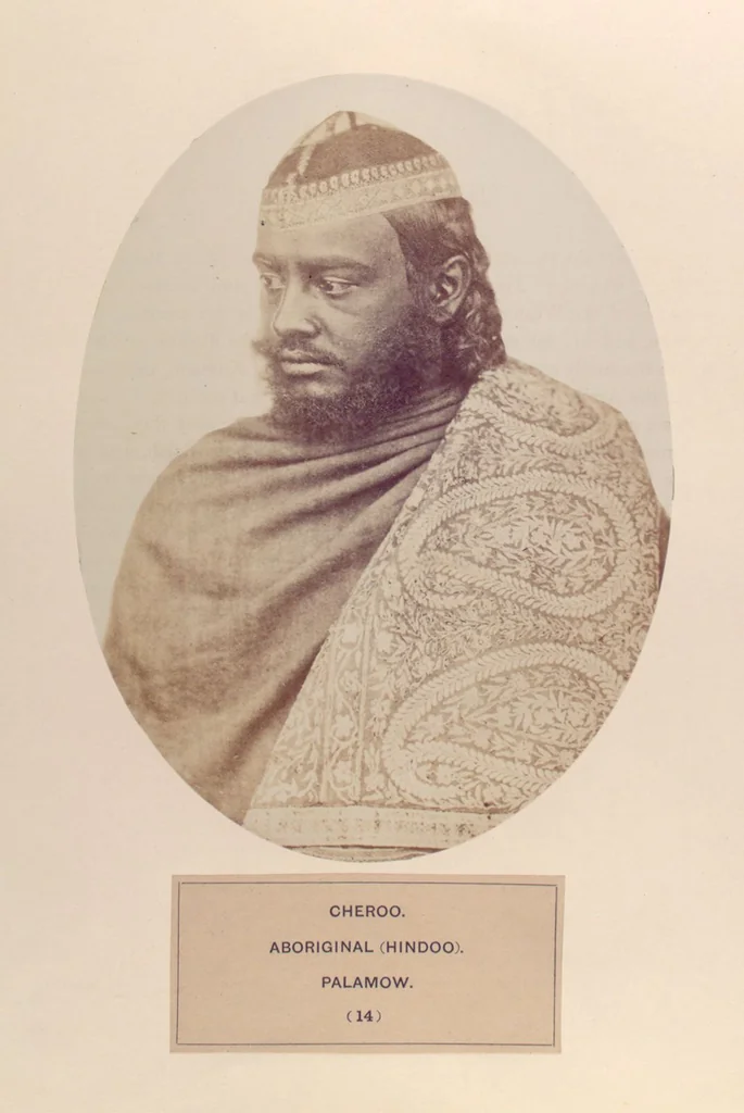 An illustration from The people of India : A series of photographic illustrations, with descriptive letterpress, of the races and tribes of Hindustan, originally prepared under the authority of the government of India, and reproduced, 1868, leaf 16
