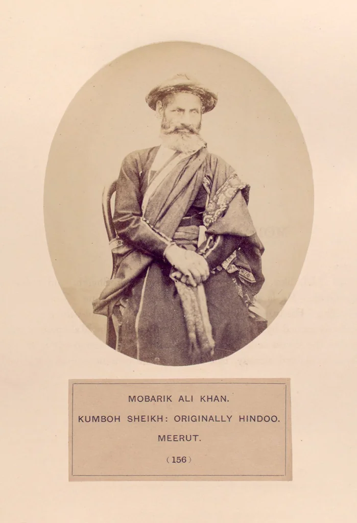 An illustration from The people of India : A series of photographic illustrations, with descriptive letterpress, of the races and tribes of Hindustan, originally prepared under the authority of the government of India, and reproduced, 1868, leaf 163