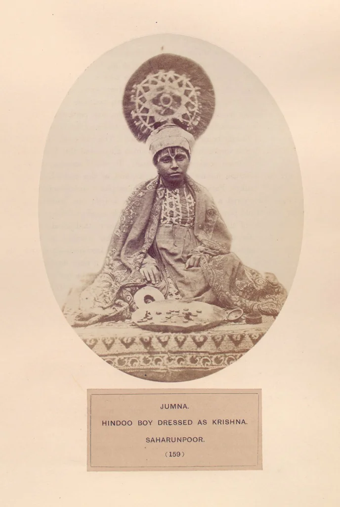 An illustration from The people of India : A series of photographic illustrations, with descriptive letterpress, of the races and tribes of Hindustan, originally prepared under the authority of the government of India, and reproduced, 1868, leaf 166