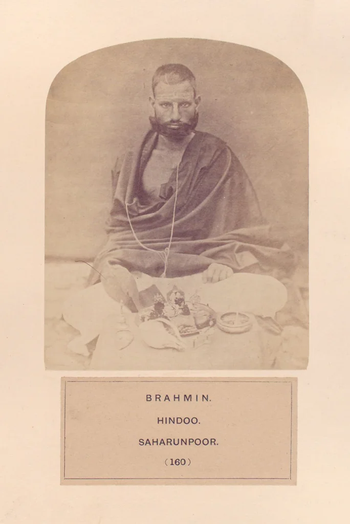 An illustration from The people of India : A series of photographic illustrations, with descriptive letterpress, of the races and tribes of Hindustan, originally prepared under the authority of the government of India, and reproduced, 1868, leaf 167