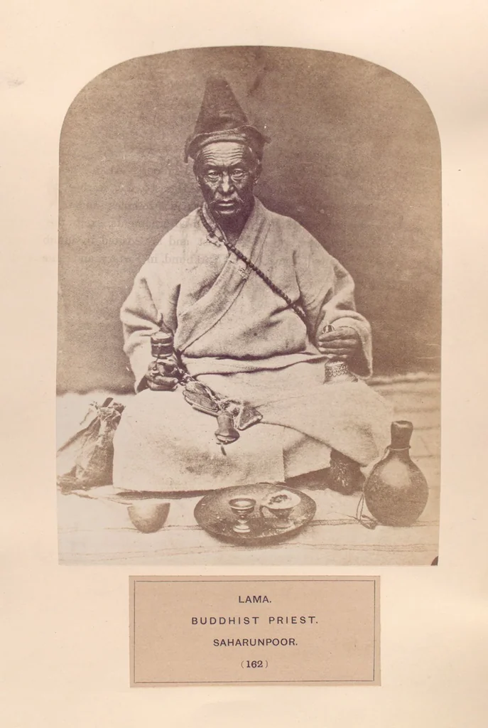 An illustration from The people of India : A series of photographic illustrations, with descriptive letterpress, of the races and tribes of Hindustan, originally prepared under the authority of the government of India, and reproduced, 1868, leaf 169