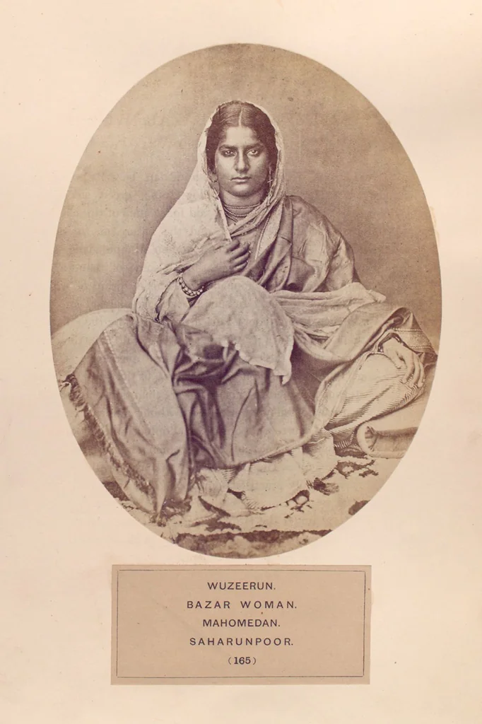 An illustration from The people of India : A series of photographic illustrations, with descriptive letterpress, of the races and tribes of Hindustan, originally prepared under the authority of the government of India, and reproduced, 1868, leaf 172