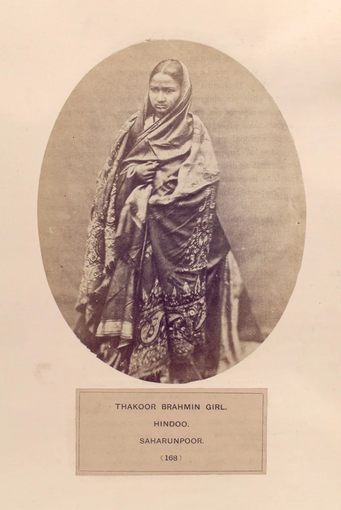 An illustration from The people of India : A series of photographic illustrations, with descriptive letterpress, of the races and tribes of Hindustan, originally prepared under the authority of the government of India, and reproduced, 1868, leaf 175