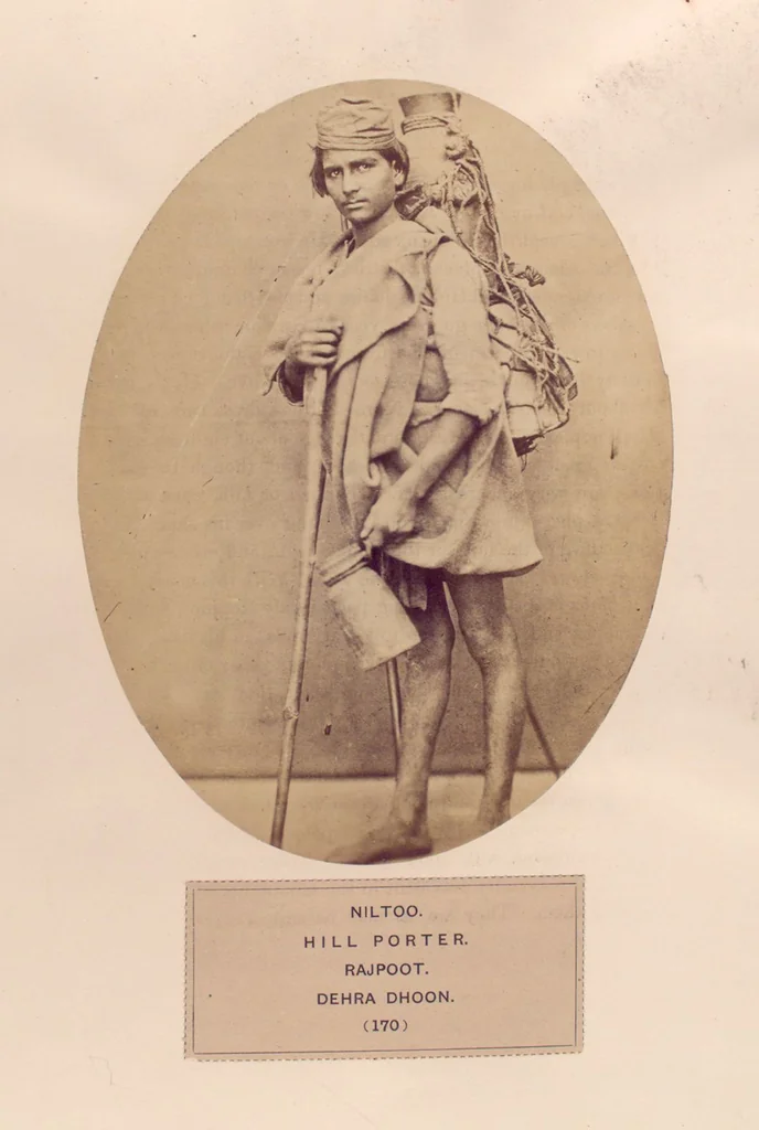 An illustration from The people of India : A series of photographic illustrations, with descriptive letterpress, of the races and tribes of Hindustan, originally prepared under the authority of the government of India, and reproduced, 1868, leaf 177