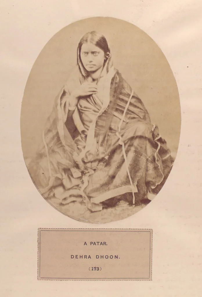 An illustration from The people of India : A series of photographic illustrations, with descriptive letterpress, of the races and tribes of Hindustan, originally prepared under the authority of the government of India, and reproduced, 1868, leaf 180