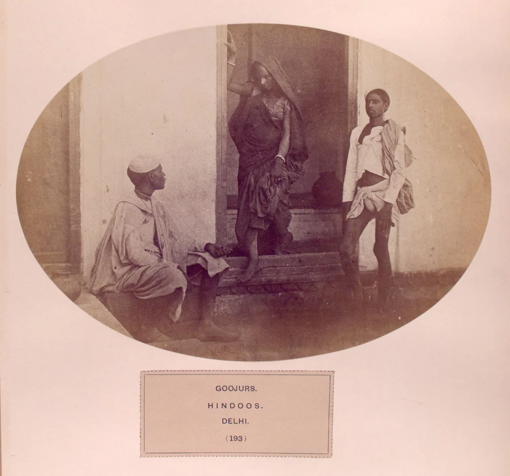 An illustration from The people of India : A series of photographic illustrations, with descriptive letterpress, of the races and tribes of Hindustan, originally prepared under the authority of the government of India, and reproduced, 1868, leaf 201