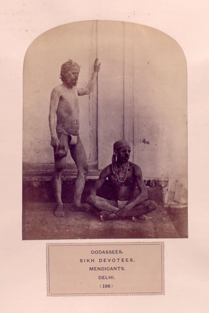 An illustration from The people of India : A series of photographic illustrations, with descriptive letterpress, of the races and tribes of Hindustan, originally prepared under the authority of the government of India, and reproduced, 1868, leaf 204
