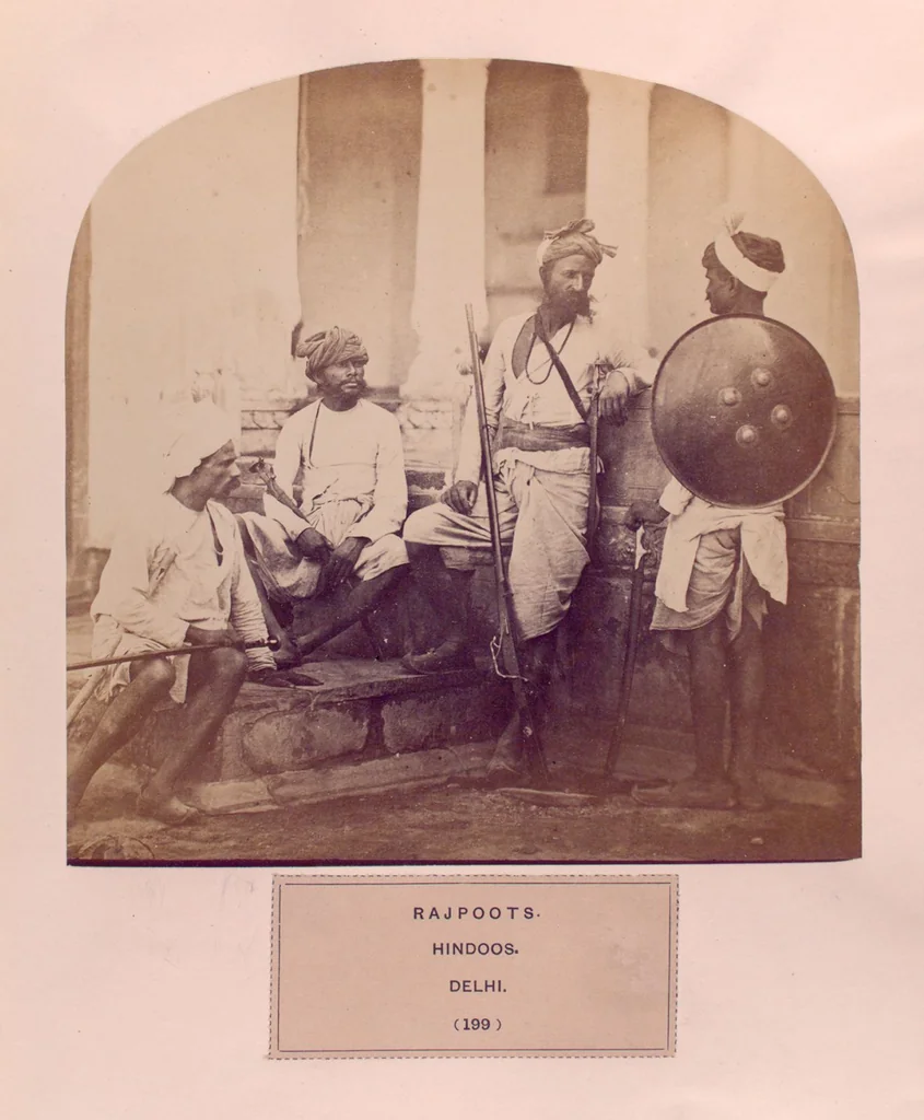 An illustration from The people of India : A series of photographic illustrations, with descriptive letterpress, of the races and tribes of Hindustan, originally prepared under the authority of the government of India, and reproduced, 1868, leaf 207