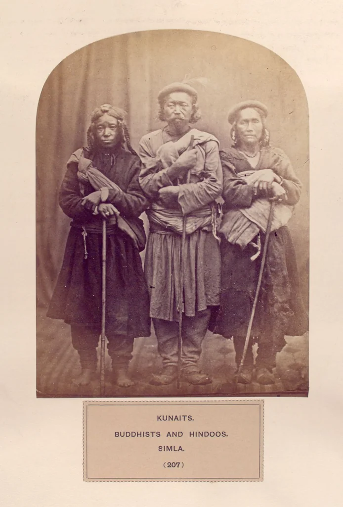 An illustration from The people of India : A series of photographic illustrations, with descriptive letterpress, of the races and tribes of Hindustan, originally prepared under the authority of the government of India, and reproduced, 1868, leaf 215
