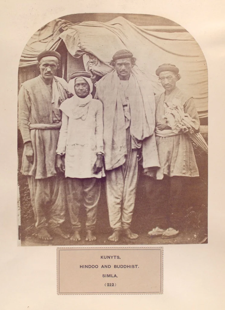 An illustration from The people of India : A series of photographic illustrations, with descriptive letterpress, of the races and tribes of Hindustan, originally prepared under the authority of the government of India, and reproduced, 1868, leaf 220